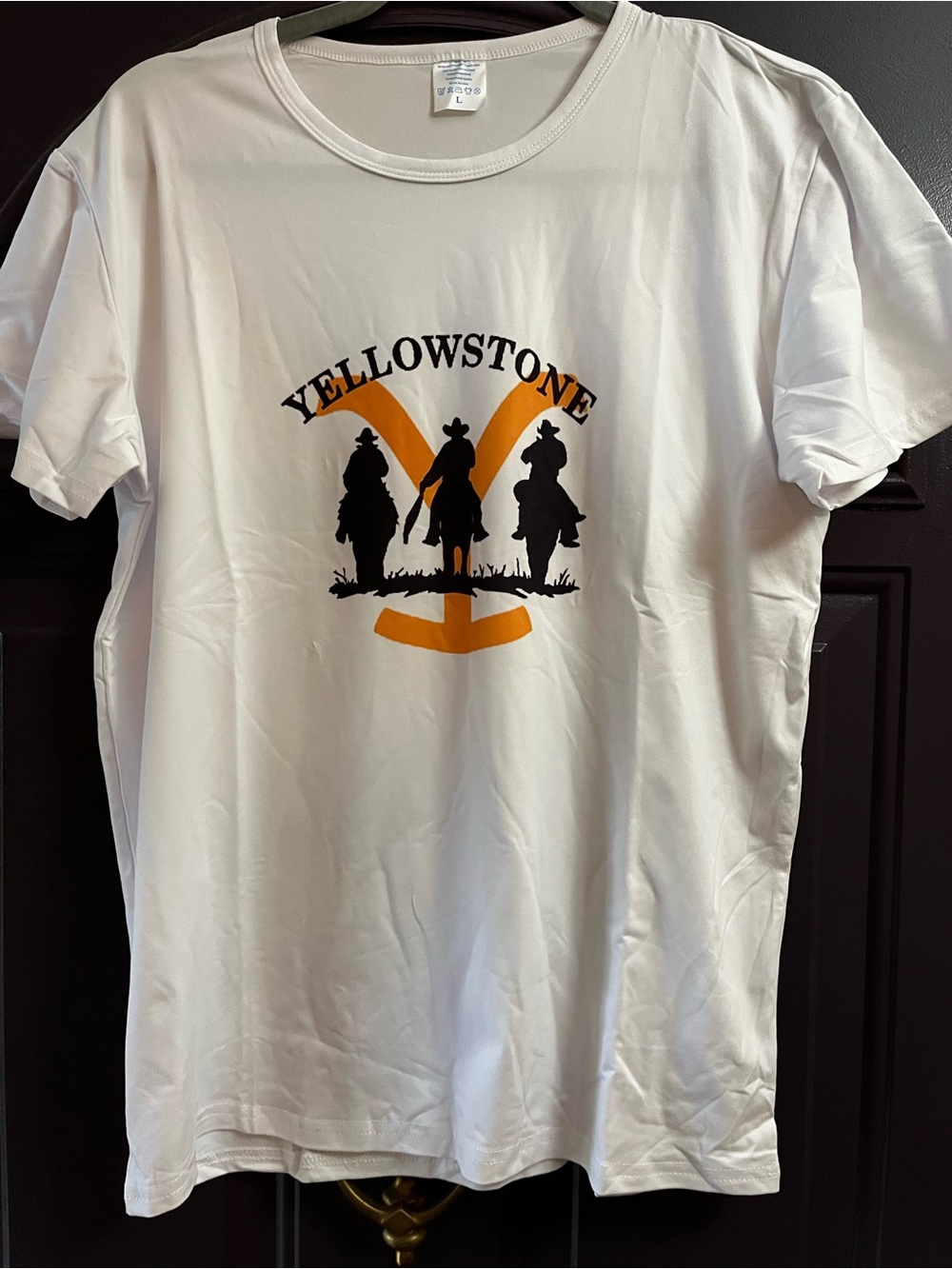 White Graphic T-Shirt - Yellowstone TV show Design